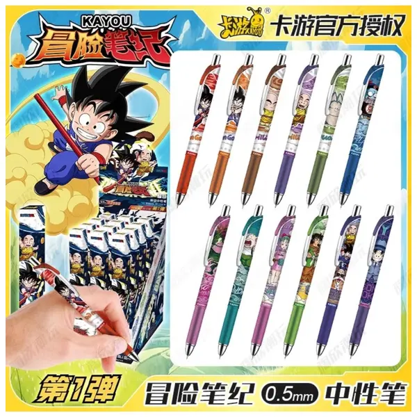 Display Kayou Dragon Ball Z - Stylo Gel Retractable Ed Combat (12 Pièces)