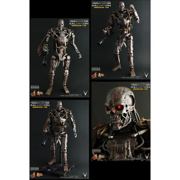 TERMINATOR Action figure Hot Toys T-600 1 6