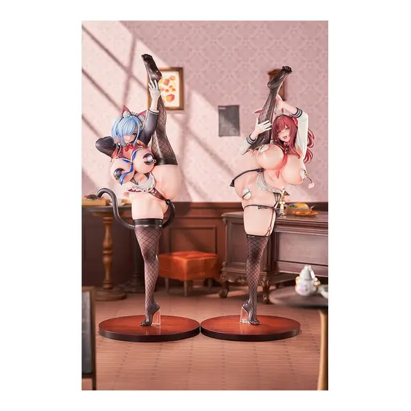 Hotvenus - Figurine Lewd Girl Y-shaped Balance - Aoi Futatsuki Tapestry Set Edition